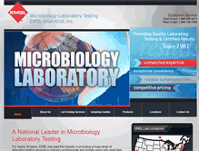 Tablet Screenshot of microbiologylaboratory.com